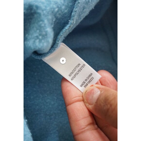 PacSun Womens Blue Chair Lift Cozy Crew Neck Sweatshirt - Picture 6 of 7